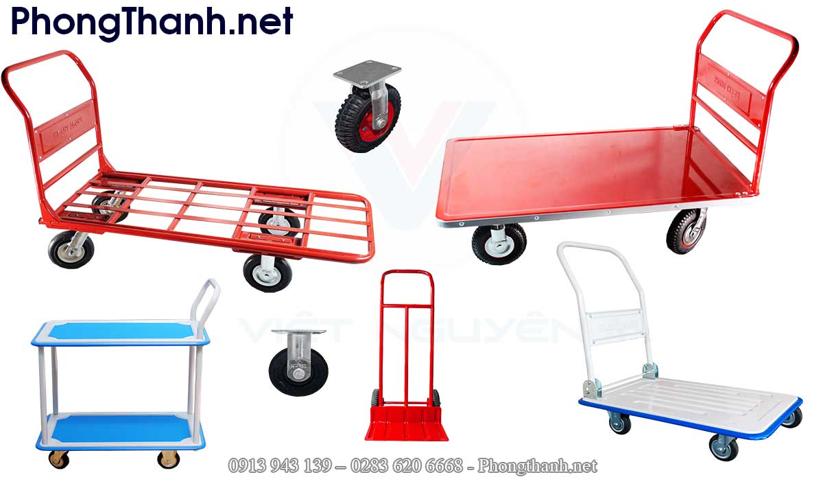 Kinh nghiệm chọn mua xe đẩy hàng đúng nhu cầu
